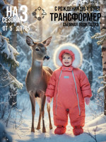 Комбинезон-конверт “трансформер”, Фруктовый, 163ШМ/2 (74 см)