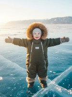 Комбинезон-конверт “трансформер”, Темно-оливковый, арт. 163ШМ/2 (80 см)