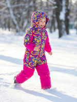 Комбинезон, Дев. Хохлома арт.255ф (104 см)