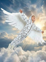 Штаны, Футер, Мишки на белом,  арт. 802Ф (128 см)