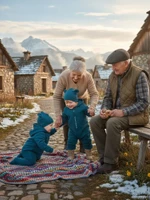 Комбинезон, Морская волна,  арт. MB02124 (86 см)