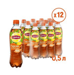 ЛИПТОН   0,5л  персик    ПЭТ  1х12шт