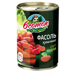 6 СОТОК Фасоль с/с красная   425гр.  1х24шт 12шт