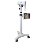 Компактный видеокольпоскоп UAB Biomedicinos Technika ALScope SLV-101 HDM на прямой стойке