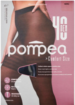 POMPEA Колготки CL40 COMF.SIZE чер.рXXL