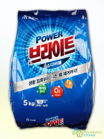 Стиральный порошок “Белизна и яркость” с пузырьками кислорода и содой МУ 5 кг