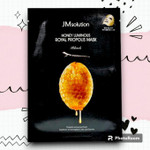 JMsolution Тканевая маска для лица питательная с прополисом и маточным молочком, HONEY LUMINOUS 30мл