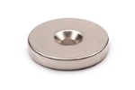 Неодимовый магнит диск 30х5 мм с зенковкой 5⁄10 мм