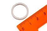 Неодимовый магнит кольцо 20х16х1.25 мм, N33