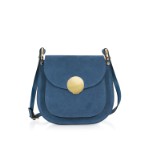 Agave Suede and Smooth Leather Shoulder Bag - EA130418-012-04