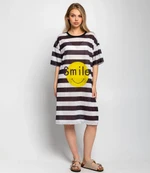 Туника #КТ901 (8), чёрный, белый