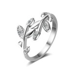 Безразмерное кольцо “Веточки” (арт. 82276-4)