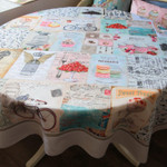 Дизайнерская скатерть Полный Прованс, Размер: 155 х 240 см