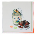 Салфетка Чаепитие с птичкой