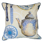 Подушка Гжель