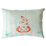 Наволочка на подушку чаепитие с бабочками