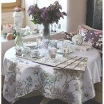 Скатерть  прямоугольная Botanica светлая, Размер: 155 х 320 см