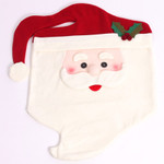 Новогодний чехол на стул, Вид сидушки: Дед