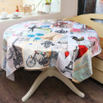 Дизайнерская скатерть Хорошее настроение, Размер: 90 х 90 см