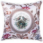 Подушка двусторонняя Лилии