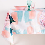 Скатерть прямоугольная Гортензия Мазки, Размер: 110х150 см