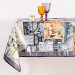 Дизайнерская скатерть Графика, Размер: 155 х 180 см