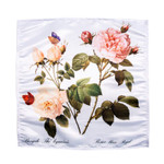 Салфетка Розовая роза с бабочками