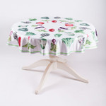 Скатерть круглая Овощи