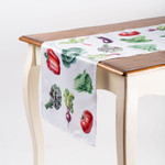 Дорожка на стол Овощи, Размер: 44х210 см