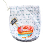 Мешочек для косметики Пончики на фоне текста