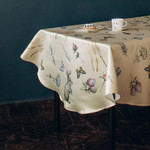 Скатерть овальная Кролик на лужайке, Размер: 155х410 см