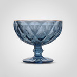 Креманка Бриллианс с золотистой каймой, Цвет: Синий