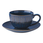 Чашка с блюдцем Gallery, Цвет: Синий