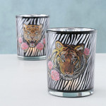Подсвечник Тигр в ассортименте, Вариант: Тигр