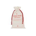 Мешок для подарков в ассортименте, Цвет: Белый, Размер: 30х50 см