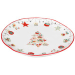Новогодняя тарелка десертная Christmas Gift