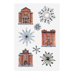 Картинки переводные (переводные тату) Snow Town, Вариант: Вариант 2