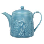 Чайник заварочный Морской 1,1 л небесно-голубой из летней коллекции Marine World Collection