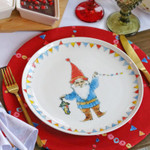 Тарелка обеденная Гномы