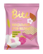 Вафли Bite «Малина – миндальный крем» 30г