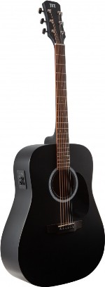 Гитара электроакустическая шестиструнная JET JDE-255 BKS JDE-255 BKS