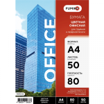 Цветная офисная бумага FUMIKO 80гр А4 50л. красная