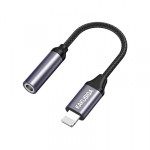 Переходник Kakusiga KSC-428 AUX / Lightning черный 10 см