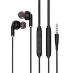 Наушники проводные FUMIKO EP14 черные