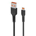 Кабель FUMIKO CA01 Lightning 2A черный 2 м