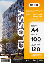 Фотобумага FUMIKO глянцевая 120гр А4 100л.