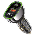 Автомобильная зарядка Kakusiga KSC-1054 PD65W+QC3.0 3А черное