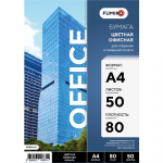 Цветная офисная бумага FUMIKO 80гр А4 50л. голубая