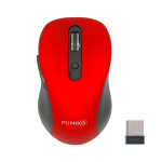 Мышь беспроводная FUMIKO HUSH красная
