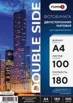 Фотобумага FUMIKO матовая двухсторонняя 180гр А4 100л.